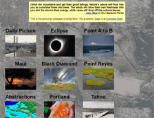 Tablet Screenshot of glacierbliss.com